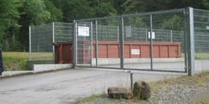 Grüngutsammel- und Schredderplatz