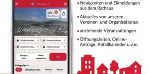 Flyer Heimat Info App Seite 1